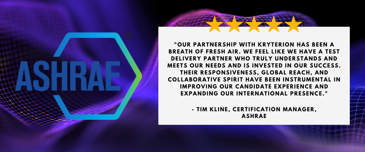 ASHRAE Client Testimonial